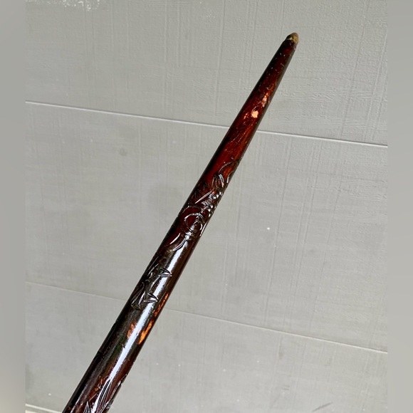 Early 20th Century Antique Hand Carved Native American Indian Folk Art Cane - Picture 8 of 16